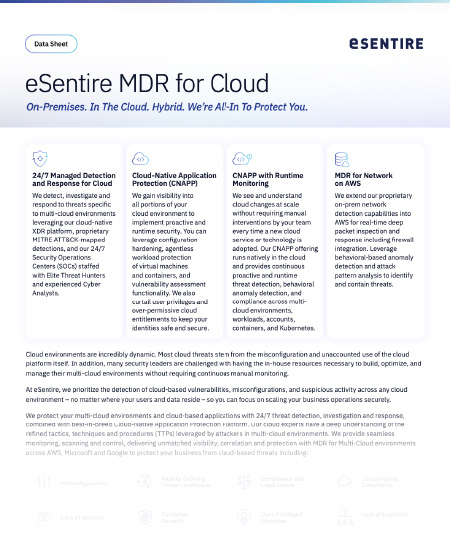 Resource Thumbnail esentire mdr for cloud