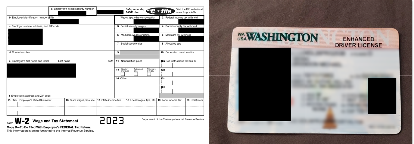 Figure 6 – Attached License and Tex Document