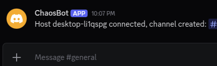 New infected device notification in Discord