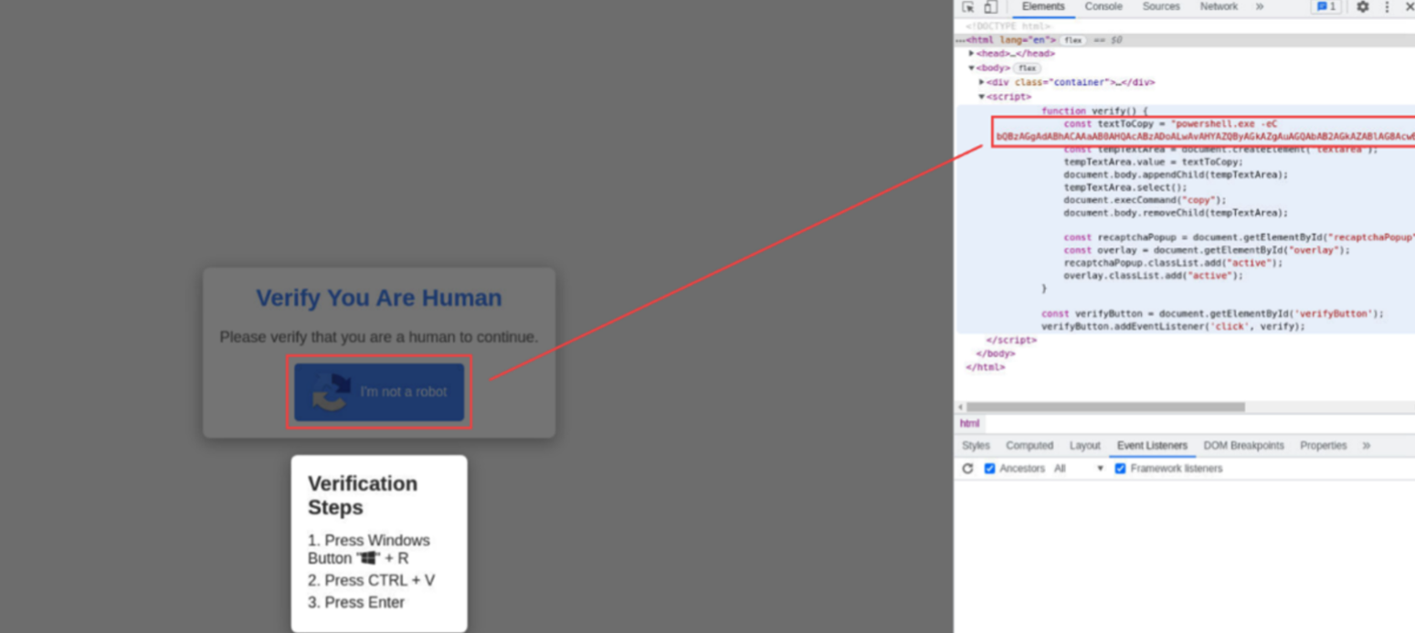 Figure 2 – ClickFix initial access