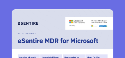 Preview of eSentire MDR for Microsoft solution brief.