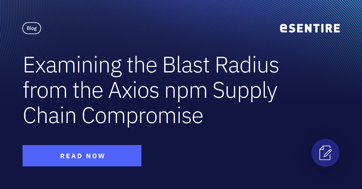 Examining the Blast Radius from the Axios npm Supply Chain Compromise ...